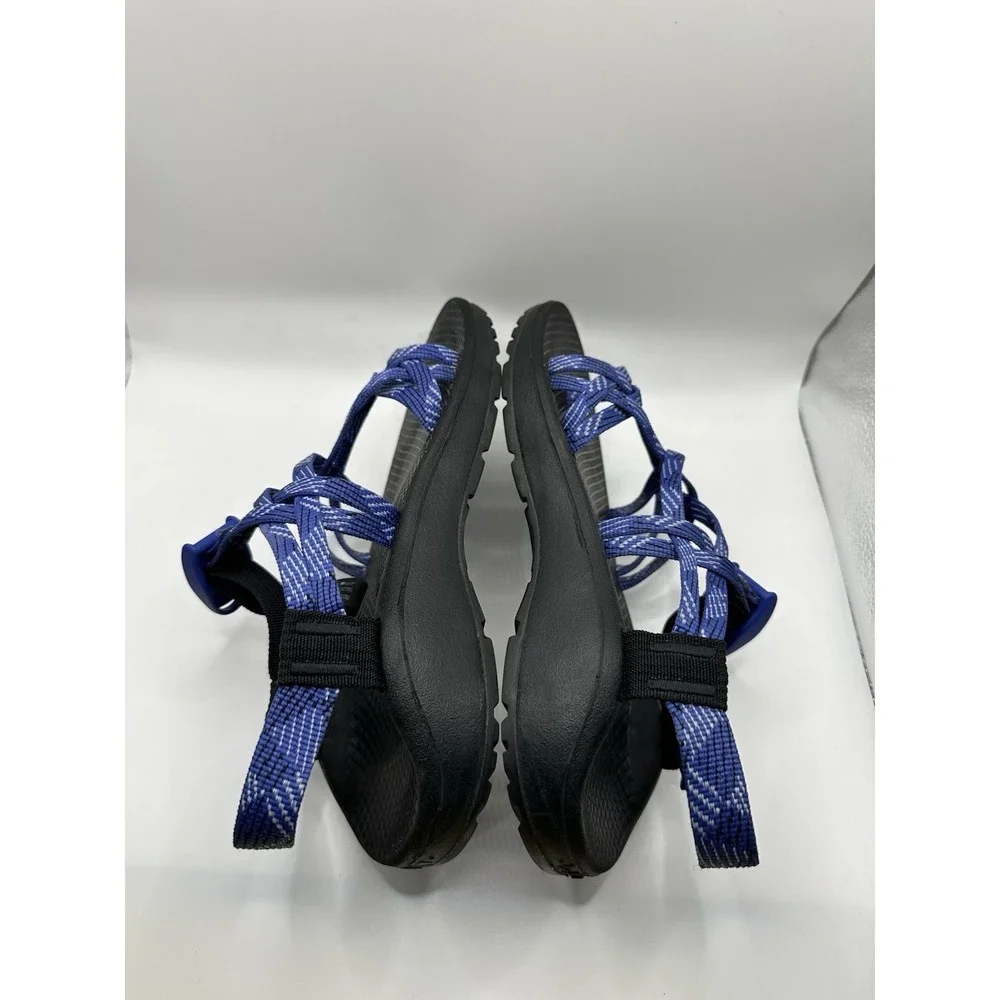 Chaco Cloud Blue And White Sandals Women's 7